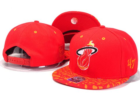 Miami Heat NBA Snapback Hat YS229